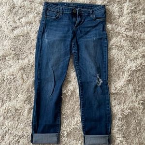 Kut from the Kloth Kate distressed boyfriend jeans